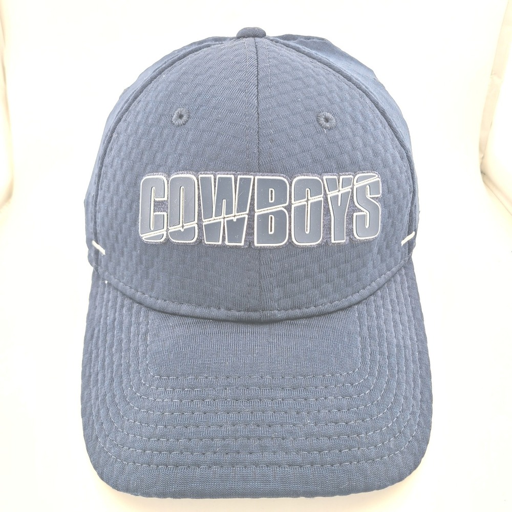 Dallas Cowboys New Era 39THIRTY L/XL NFL Football Training Flexfit Hat Navy